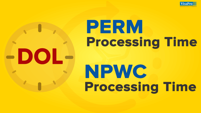 dol processing times for perm and prevailing wage determinations