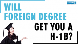 How To File H1B Visa With A Foreign Degree.