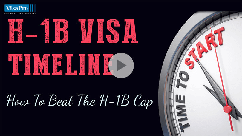 Follow H1B Visa Timeline To Ensure Successful Filing.