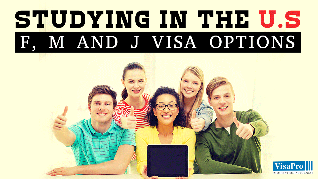 Visa Options For Studying In America.