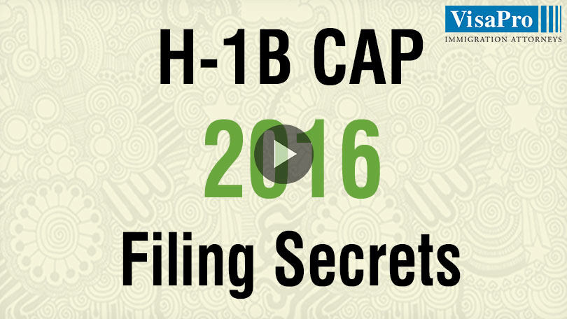 Learn All About USCIS H1B Cap 2016 filing secrets.