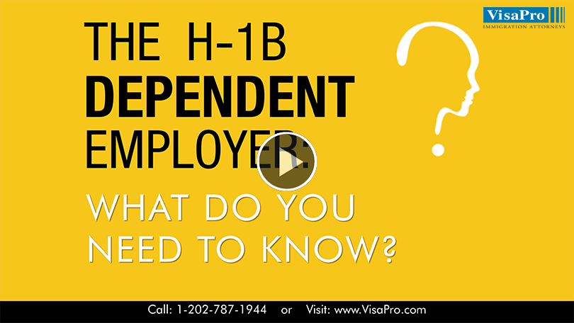What Do You Know About H1B Dependent Employer?