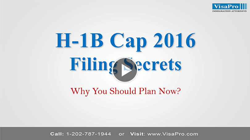 Learn All About 2016 H1B Cap Filing Secrets.