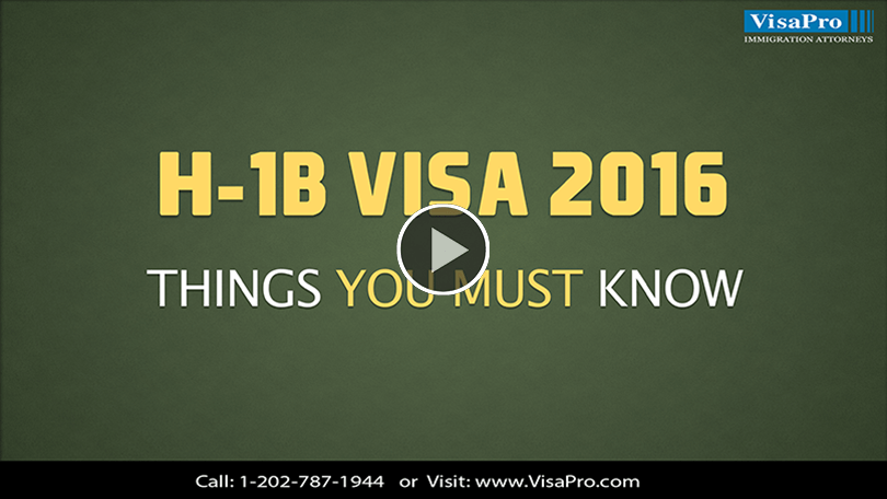 Find Out When H1B Visa Process Starts For 2016.