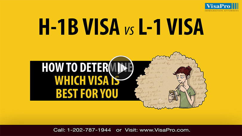 Know The Difference Between H1B And L1 Visa.
