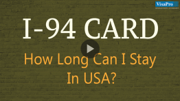 What Is An I-94 Card And How Long Can I Stay In US?
