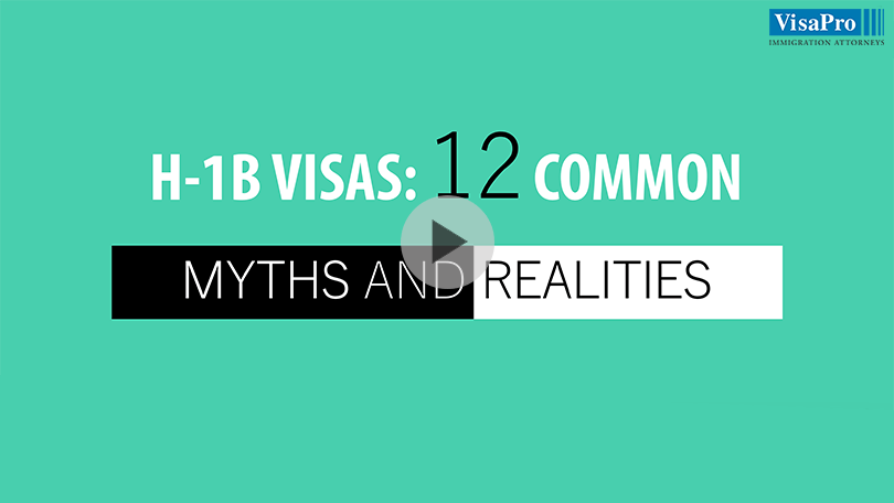 All About H1B Visas Myths And Realities