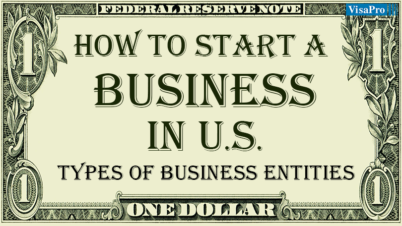 Types Of Business Structure To Setup A Business In The US.