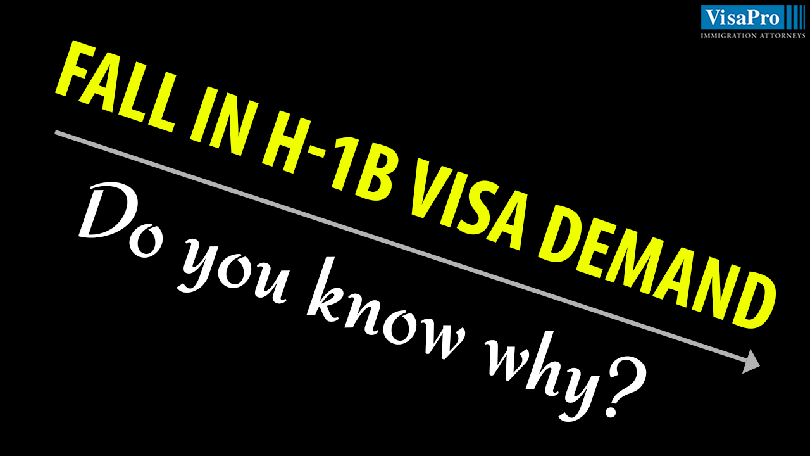 The Reasons For Fall In H1B Visa Demand.