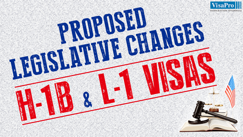 Impacts Of The Proposed Legislative Changes To H1B And L1 visas.