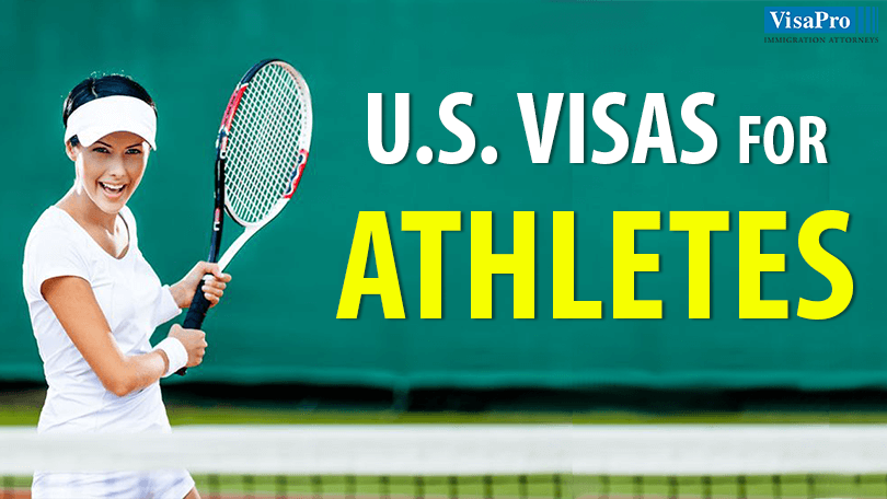 Visa Types For Foreign Athletes To Perform In The US.
