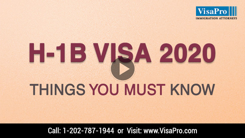 Learn All About USCIS H1B Cap 2020 Filing Strategy.