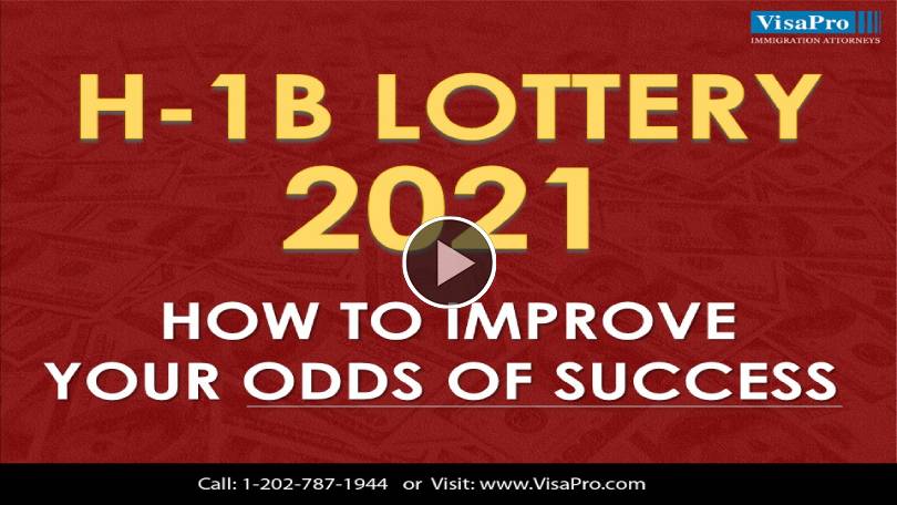 Know About H1B Visa 2021 Lottery Status.