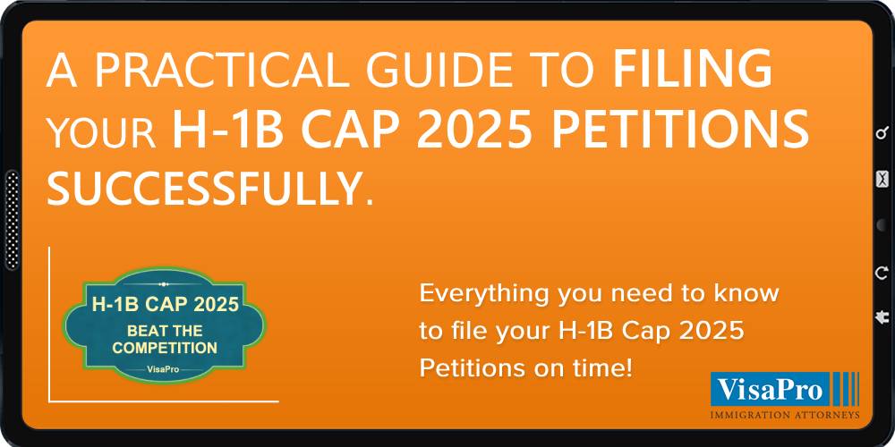 Ebook: Filing H1B Cap 2024 Petition
