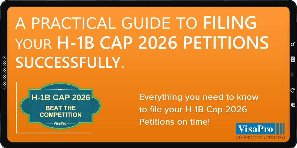 Ebook: Filing H1B Cap 2026 Petition