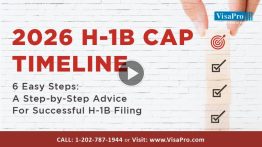 Step By Step Process For Successful H1B Visa 2026 Filing.