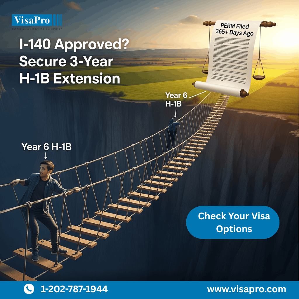 I-140 Approved? Secure 3-year H-1B Extension