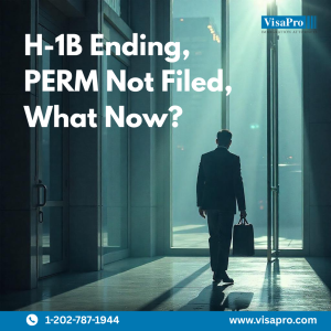 H-1B Ending, PERM Not Filed, What Now?
