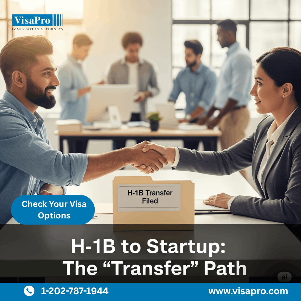 H-1B To Startup The Transfer path