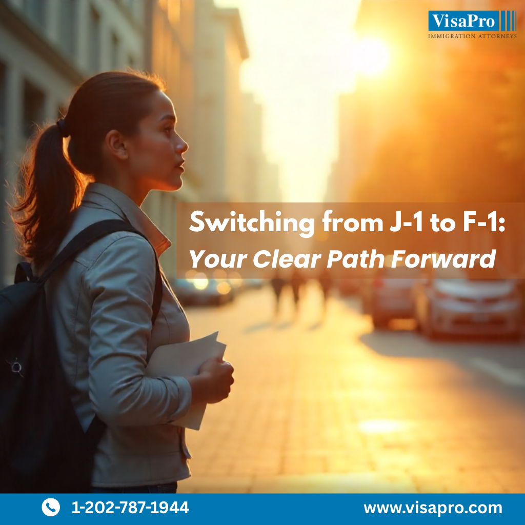 Change of status from J-1 to F-1 explained