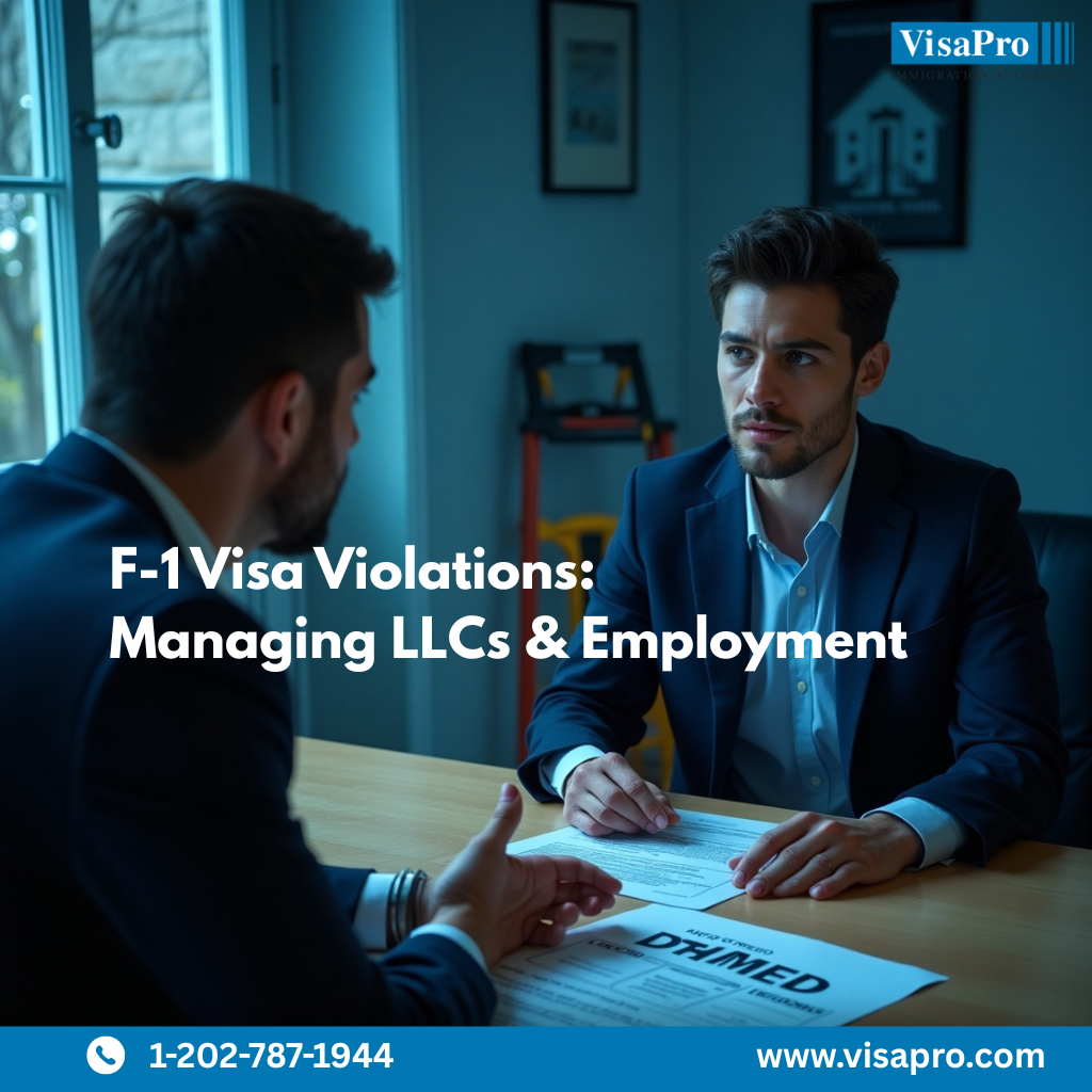 High Risks of Starting a Company on F1 Visa