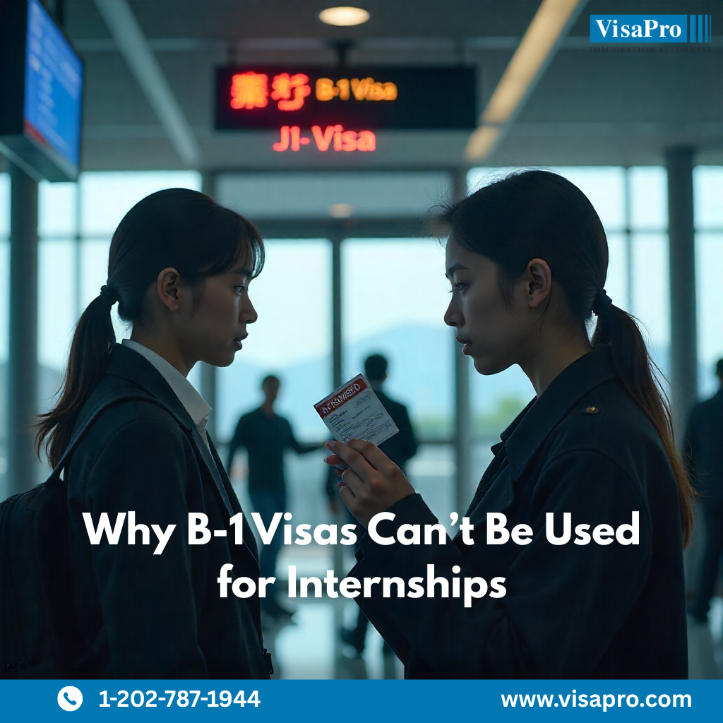 A wrong America internship visa can stop your future