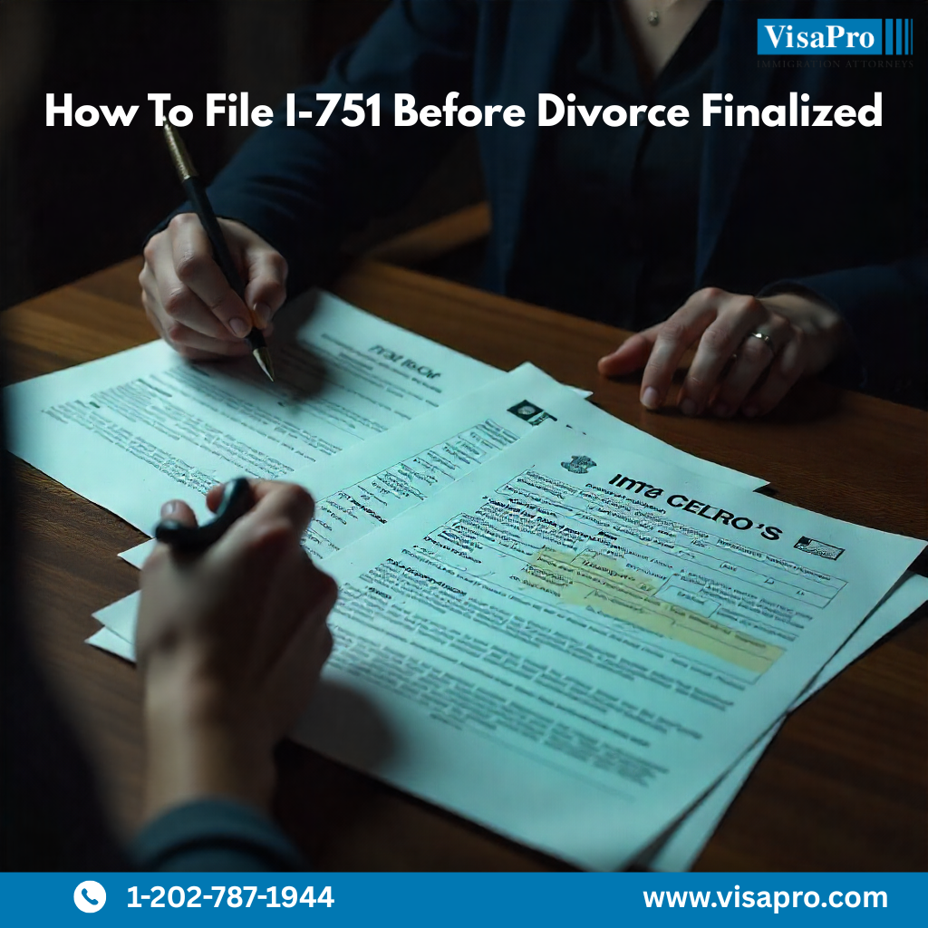 Filing I-751 Petition to Remove Conditions on Residence in Time
