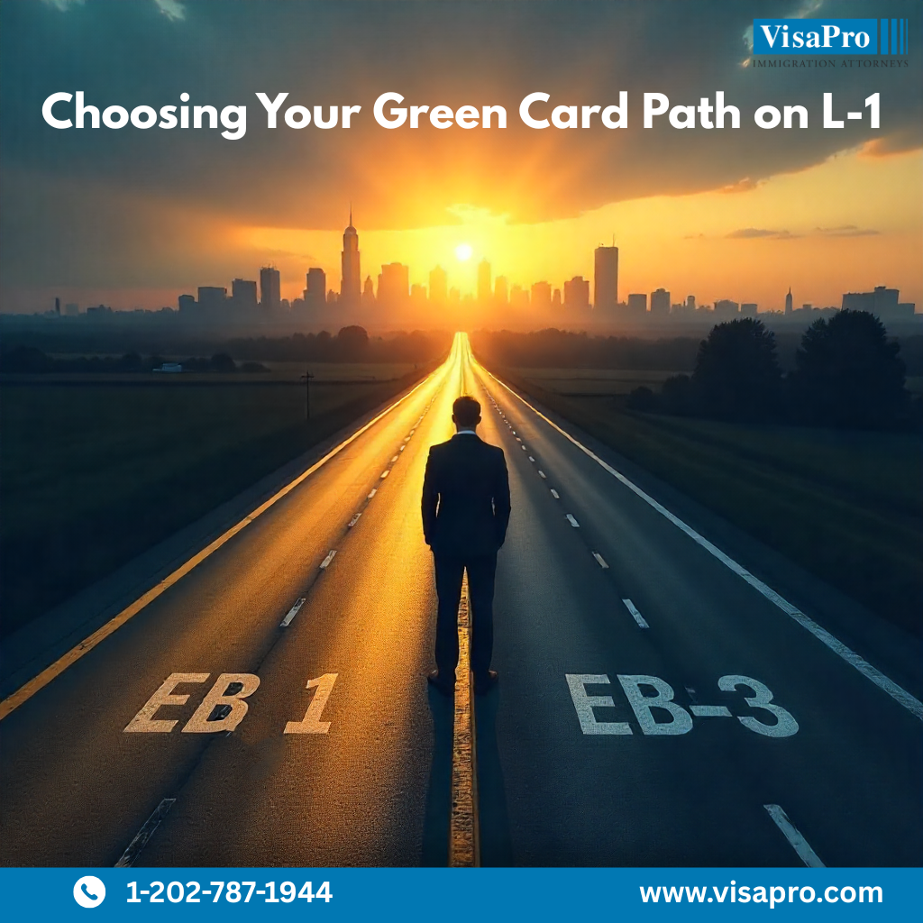 L-1 to EB-1C pathway speeds Green Card success