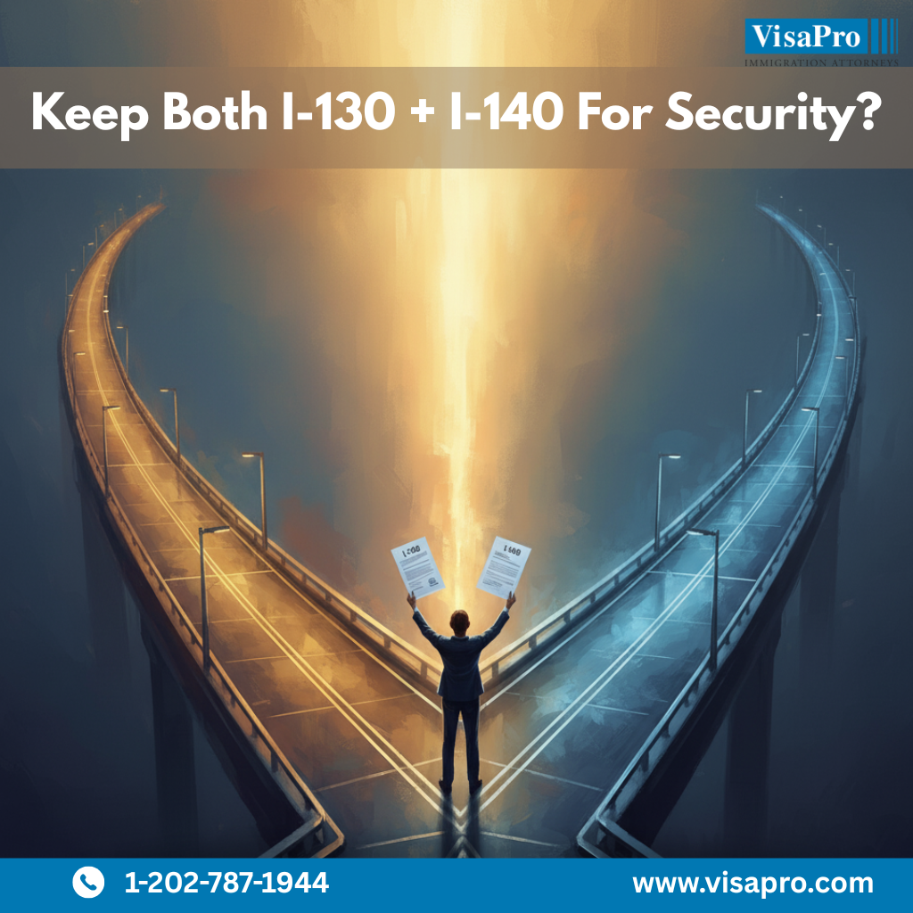 Keep Both I-130 + I-140 To Secure Your Future