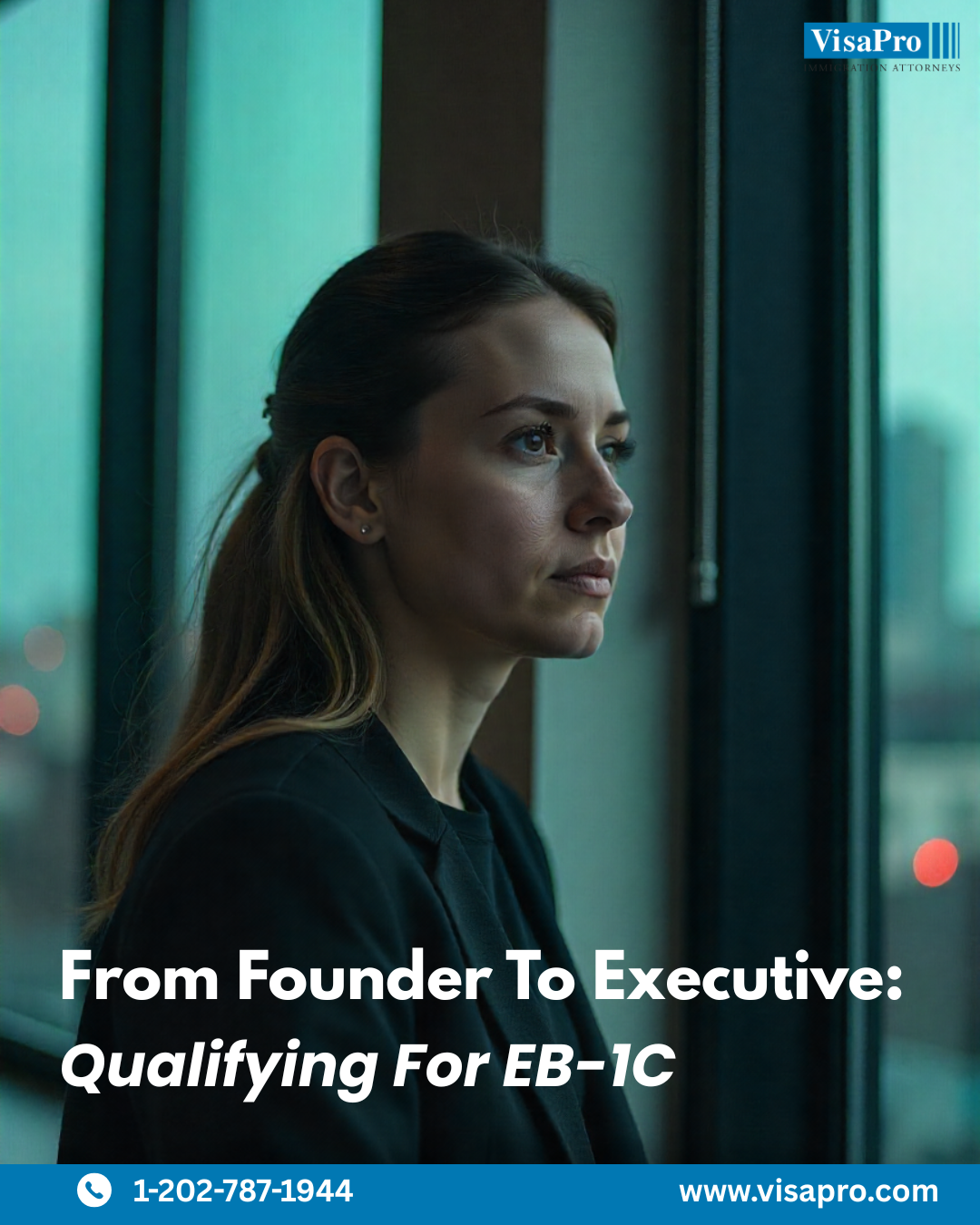 Evolving from founder to leader, EB-1C without L-1A