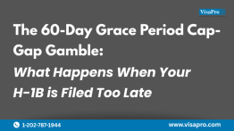 The 60-Day Grace Period Cap-Gap Gamble: What Happens When Your H-1B is Filed Too Late