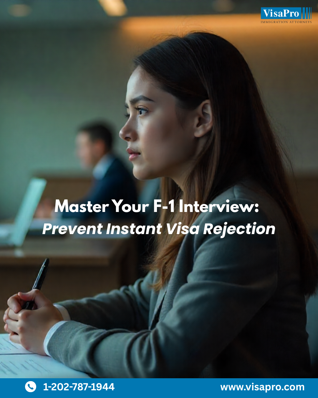 Master F-1 interview questions to avoid visa rejection