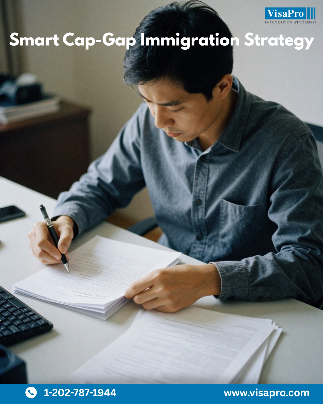 H-1B cap gap without OPT demands smarter planning