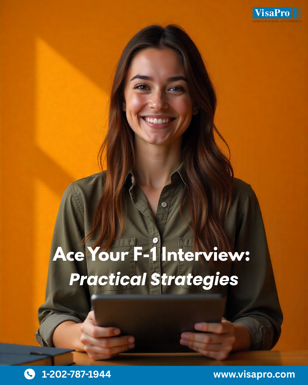 How to pass f-1 visa interview with confidence