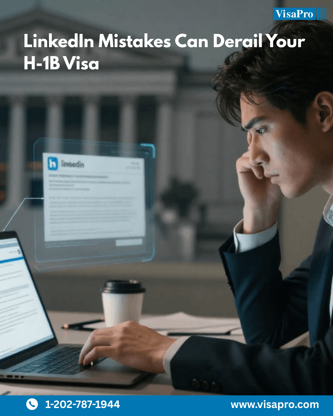 When LinkedIn conflicts, your H-1B visa is questioned