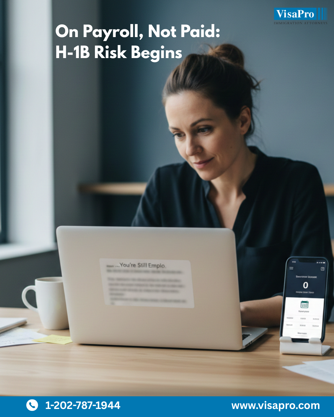 On payroll without pay is illegal H-1B benching