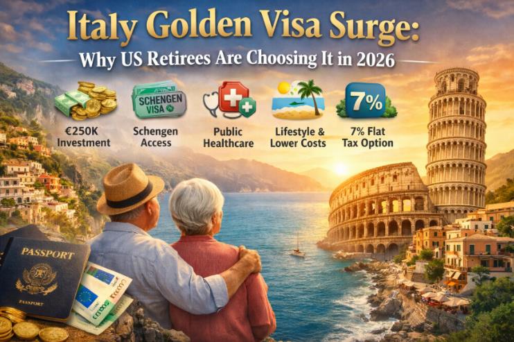 Italy Golden Rising Demand: Why US Retirees Are Choosing It in 2026