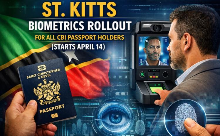 St. Kitts Biometrics Rollout for All CBI Passport Holders (Starts April 14)